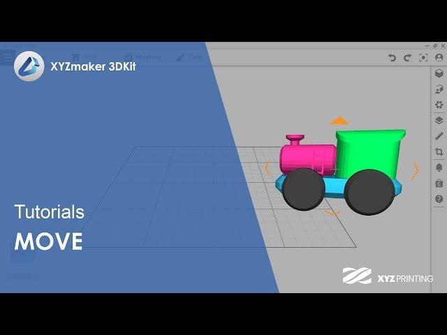 XYZmaker 3DKit Tutorials l Move