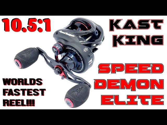 Kastking SPEED DEMON ELITE 10.5:1...  The FASTEST reel in the world!!!