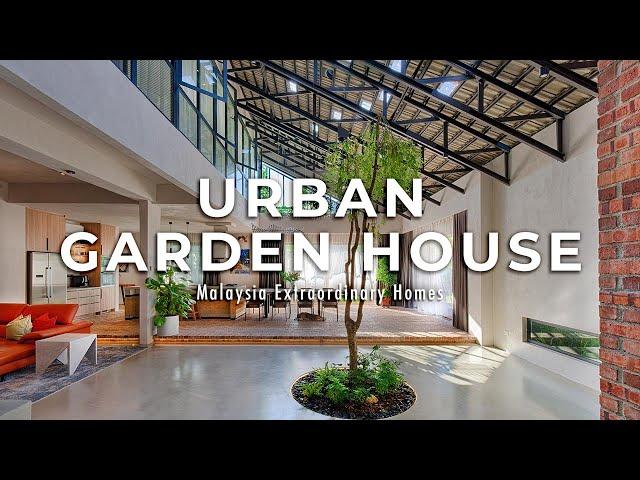 Urban Garden House | Inside an Ultra open Biophilic home transformed from a 40-year-old house