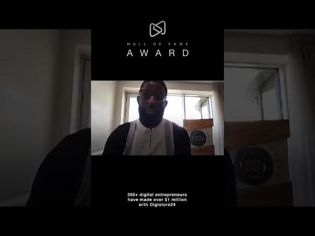Digistore24 Success Stories #shorts - Seyi Banjo - Hall of Fame Award