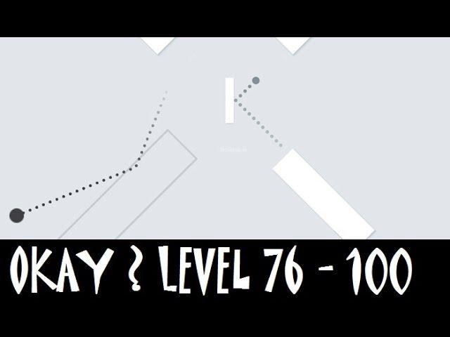 Okay Red Walkthrough Level 76 - 100