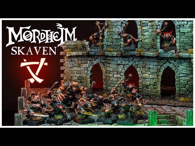 Skaven Warband in Mordheim Old World Warhammer!