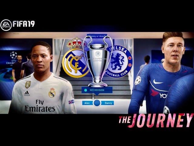 Alex Hunter and Danny Williams |UEFA CHAMPIONS LEAGUE FINAL | THE JOURNEY | FIFA 19 | 1080p 60fps