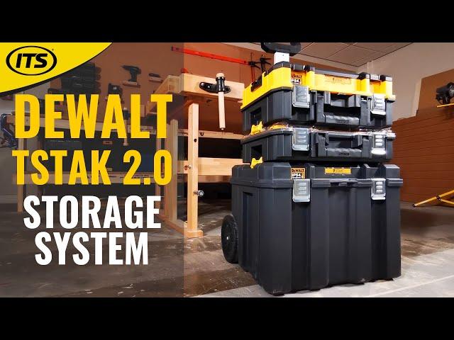 NEW - Dewalt TSTAK 2.0 Stackable Tool Storage - First Look!