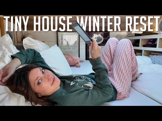 4 Ways I Create Calm for the Holidays in My 34x10 Tiny House