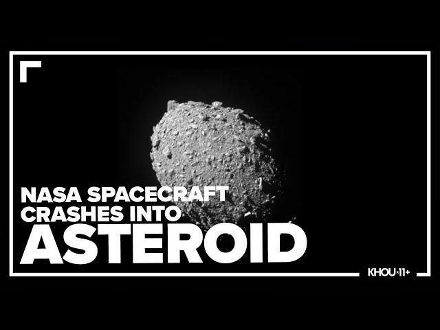 NASA spacecraft crashes into asteroid head-on at 14,000 mph