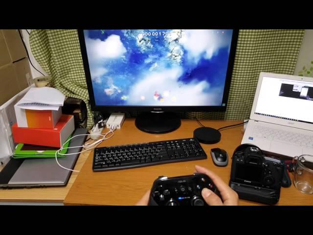 구글 넥서스 플레이어 - 슈팅게임 테스트