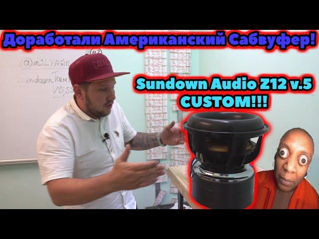 SundownAudio CUSTOM!!! Доработали Американский Сабвуфер!