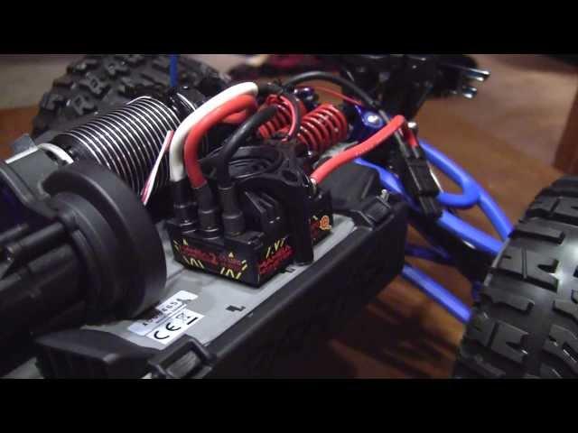 Traxxas E-Revo Brushless Mamba Monster 2 Fully Waterproof!