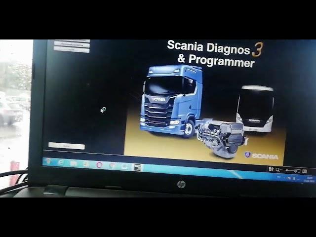 Scania 5 series калибровка  координатора COO7. #1