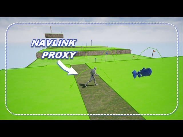 NavLink Proxy And Smart Links; UNREAL ENGINE