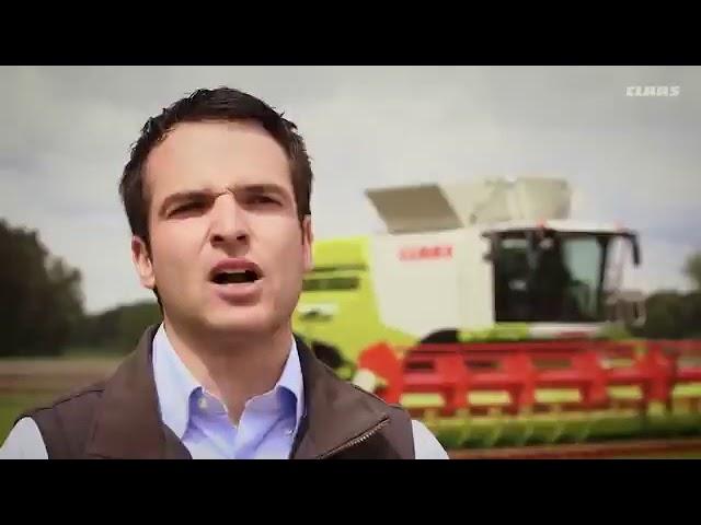 Комбайн CLAAS в Молдове, система 4D очистки на LEXION