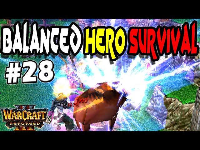 Warcraft 3 | Balanced Hero Survival #28