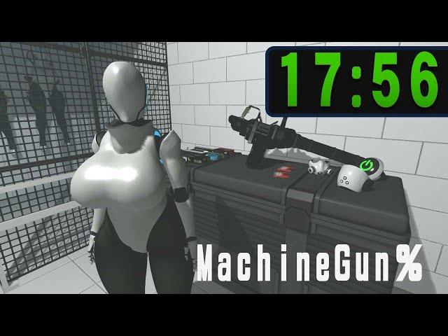 Haydee Redux MOD ‍️ Haydee MachineGun% 17:56 Speedrun Gameplay