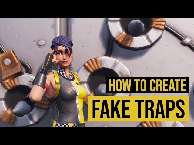 Fake Traps | Fortnite Battle Royale: Creative | Tutorial