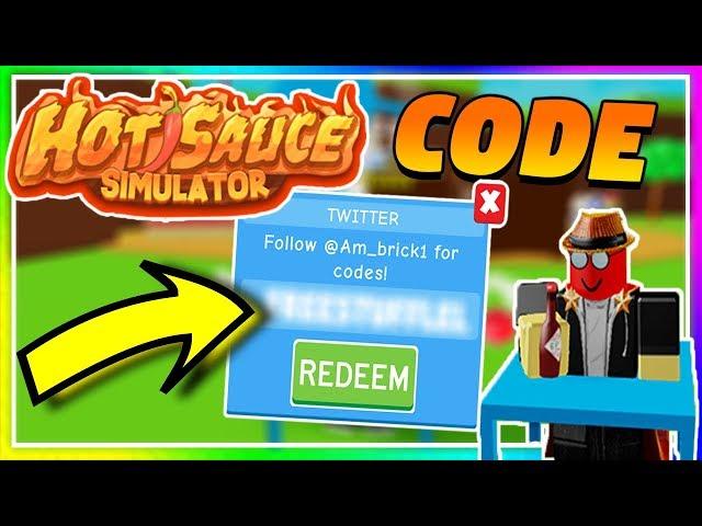 *NEW* HOT SAUCE SIMULATOR | NEW CODE!