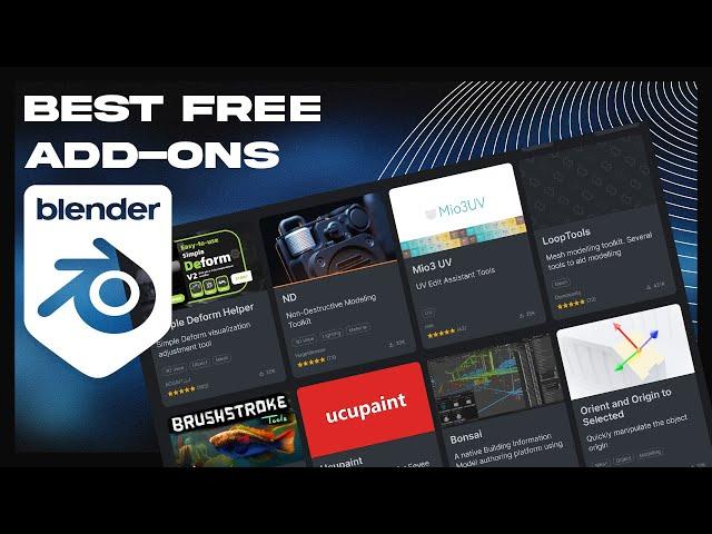 The Best Free Add-ons for Blender