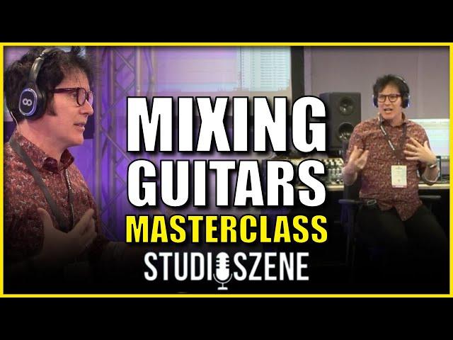 Recording & Mixing Powerful Guitar Masterclass & Building DIY Gear | Studioszene 2023