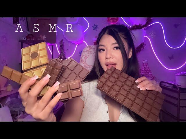 ASMR | Fake Chocolate Eating (Tingly Mouth Sounds)