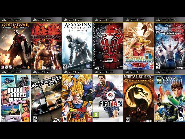 Top 25 Best PSP Games of All Time | Best PPSSPP Games