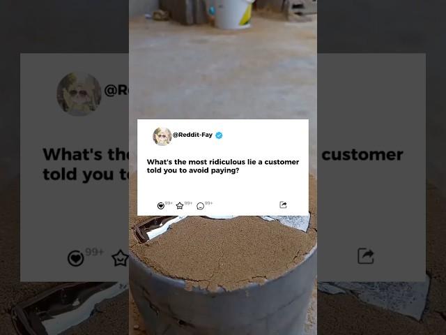 What's the most ridiculous lie a customer told you to avoid paying?#reddit #story #storytime