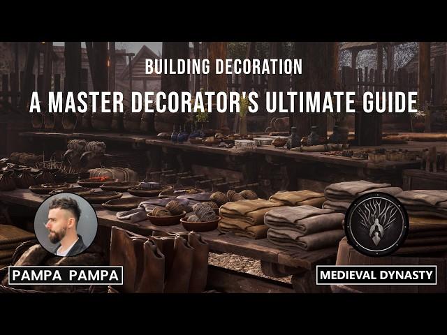 Medieval Dynasty | Master Decorator's Ultimate Guide to Building Decoration | #medievaldynasty #idea