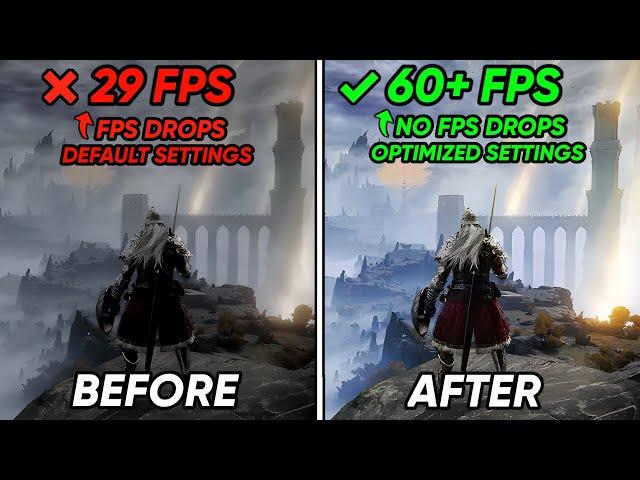 BEST PC Optimization Settings for Elden Ring: Shadow of Erdtree| Unlock Max FPS | Best Settings