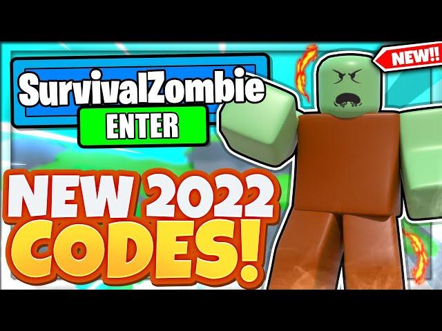 (2022) ALL *NEW* SECRET OP CODES In Roblox Survival Zombie Tycoon!