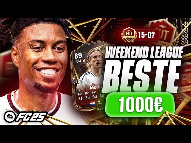 MEINE BESTE WEEKEND LEAGUE..!!!  +1000€ WETTE gegen WILLY  REWARDS + TEAMBEWERTUNG 