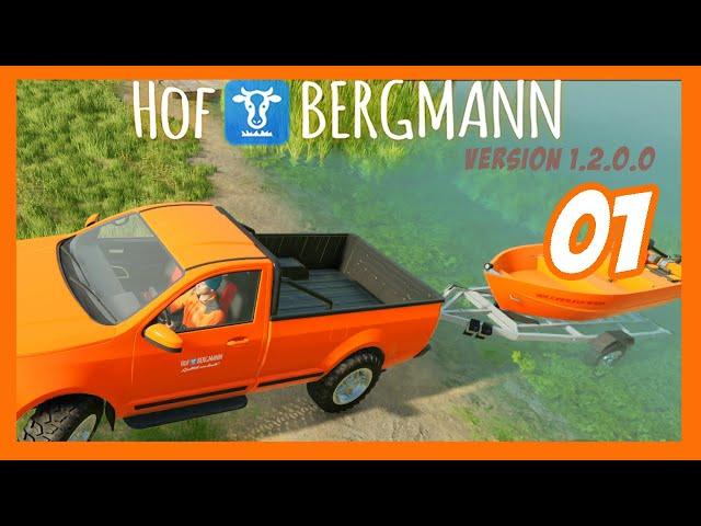 LS22 | HOF BERGMANN #001 Angeln und Räuchern | Farming-Simulator 22