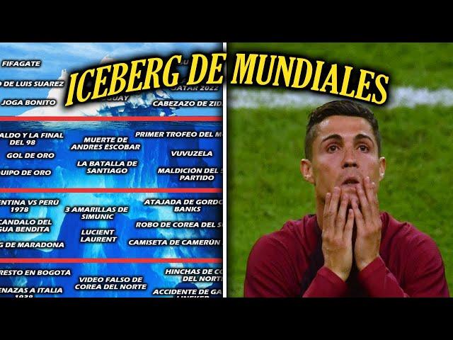 EL ICEBERG DE LOS MUNDIALES EXPLICADO (Misterios, Teorías y Curiosidades)