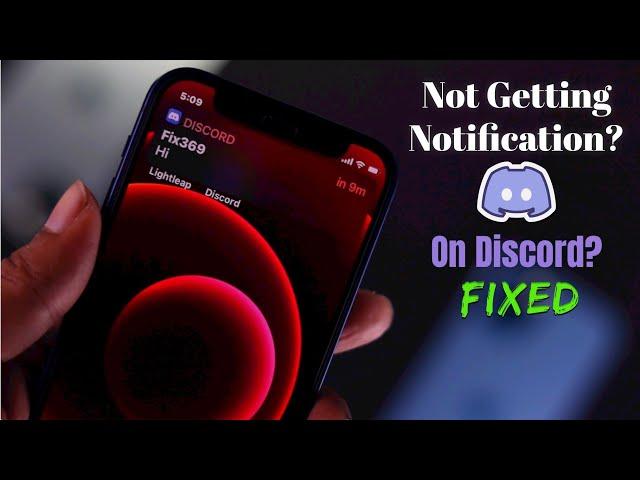 How to Fix Discord Notification Not Working on iPhone!