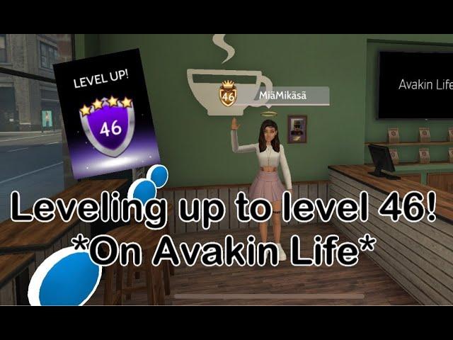 Leveling up to level 46!! *On Avakin Life*