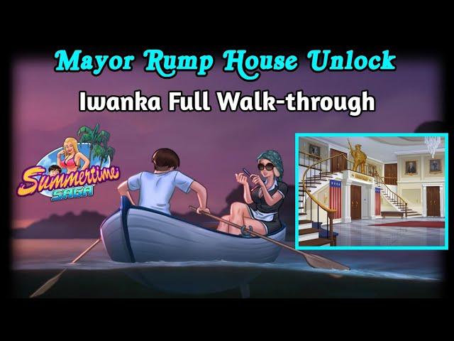 Unlock Mayor Rump House | Summertime Saga Iwanka Storyline Complete