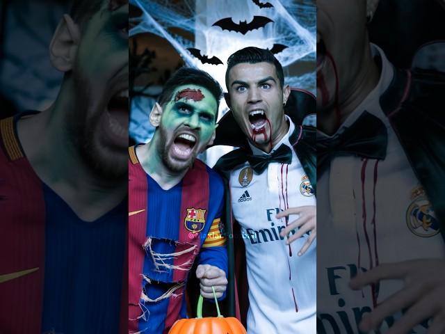 Halloween Messi & Ronaldo 