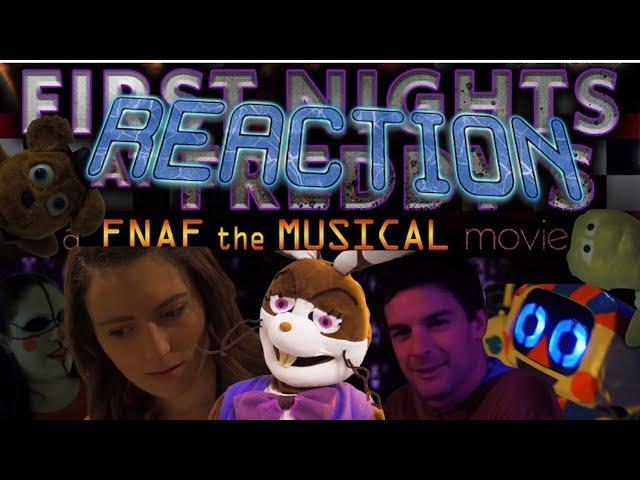 GERMAN REACTS to First Nights at Freddy's: A FNAF the Musical Movie by Random Encounters