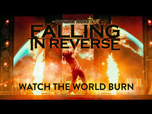 Falling In Reverse - "Watch The World Burn" LIVE! The Popular Monstour