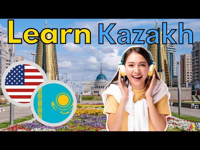 Learn Kazakh While You Sleep  Most Important Kazakh Phrases and Words  English/Kazakh