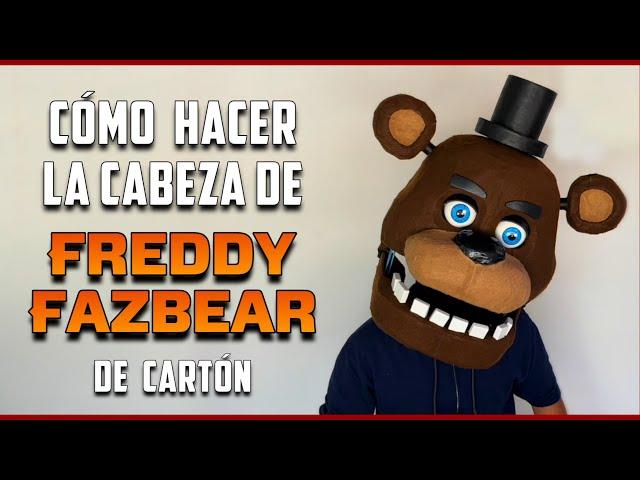 Cómo Hacer la CABEZA de FREDDY FAZBEAR de Cartón - DIY - Five Nights at Freddy's