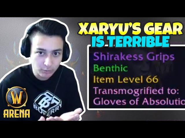 Xaryu's Priest Has the WORST Gear I've Ever Seen | WoW Arena