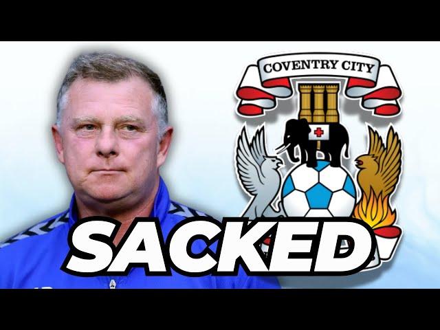 Mark Robins SACKED by Coventry! My REACTION