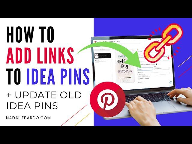 How to Add Links to Idea Pins (+ Edit Existing Idea Pins)