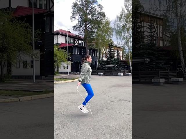 Шаффл со скакалкой Ксения Захарчева скиппинг #шаффлтанец #шаффл #скиппинг #скакалка #танцы #skipping