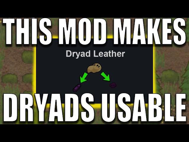 Can This Mod FIX Dryads In Rimworld?! - Rimworld 1.5 Mod Review