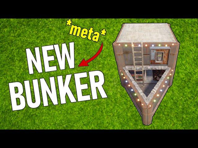 NEW META BUNKER - Expandable Rust Base Design 2023