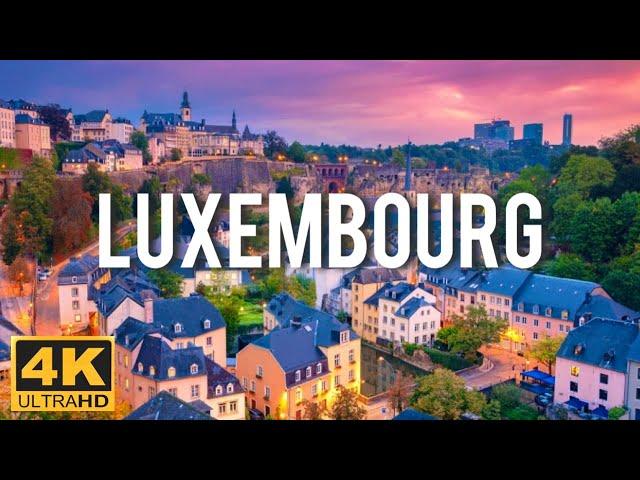 Luxembourg  | One of Europe’s smallest and wealthiest countries | 4K walk 60 FPS HDR UHD