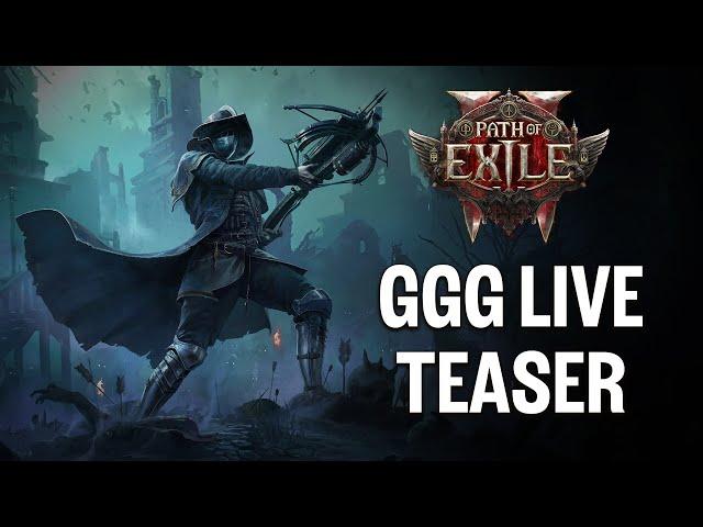 Watch GGG Live on November 21st - Everything You Need to Know about Path of Exile 2 in Early Access