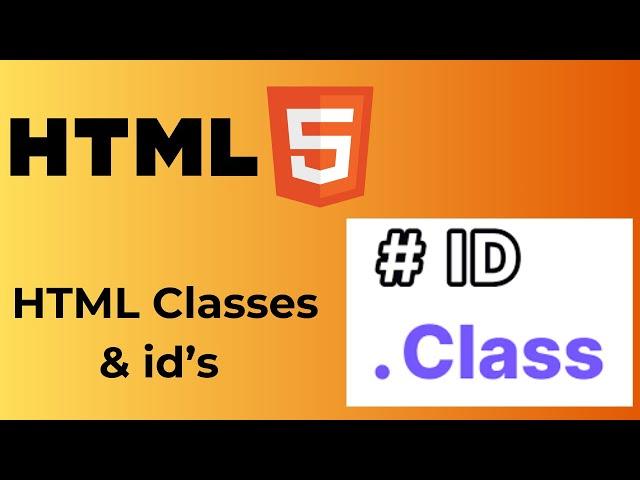 HTML Classes & IDs Explained | Styling HTML Elements