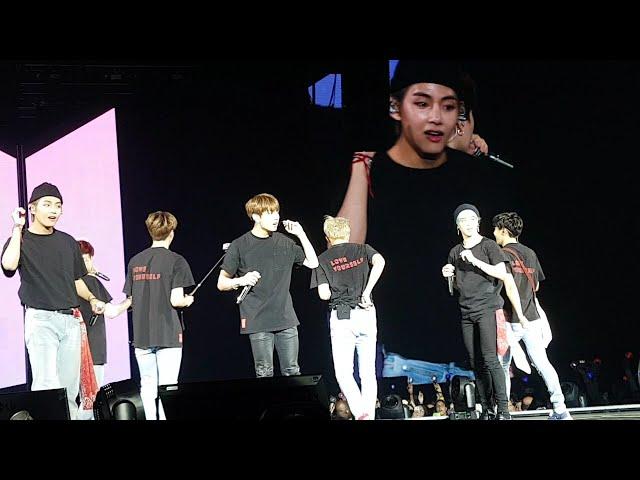 20181020 BTS 방탄소년단 @Paris - Last Ment + Members Shook By Our Cheers!!! (Must-Watch)   직캠