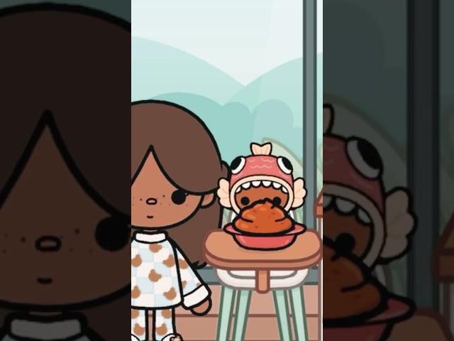 Morning routine with Oliver ️🫶 #tocaboca #aesthetic #tocaroutine #fypシ #shorts